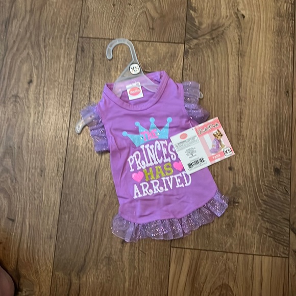 🐶 Lulu Pink “Princess Has Arrived” Tee (Girl) XS - Picture 1 of 4
